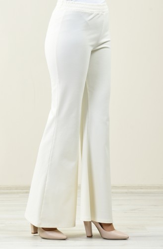 Cream Broek 1300PNT-01