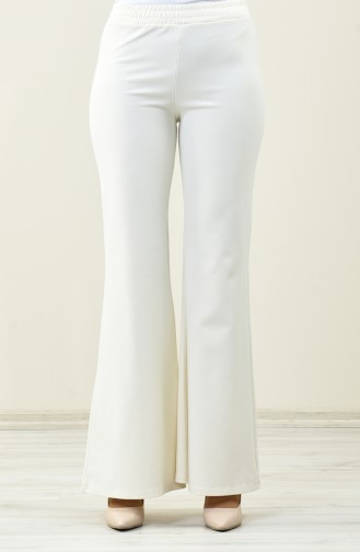 Cream Broek 1300PNT-01