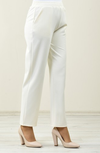 Cream Pants 1306PNT-01