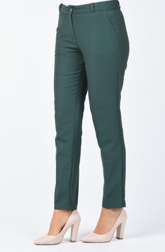 Pantalon Classique 1341PNT-02 Vert émeraude 1341PNT-02