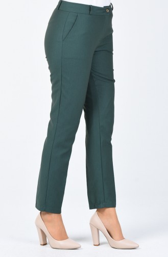 Pantalon Classique 1341PNT-02 Vert émeraude 1341PNT-02