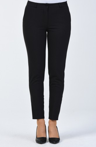 Pantalon Simple 1013A-01 Noir 1013A-01