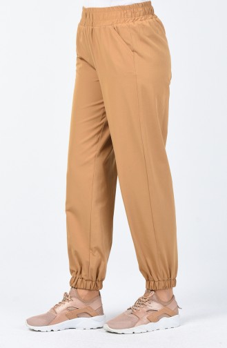 Skinny Elastic Pants 3150-02 Camel 3150-02