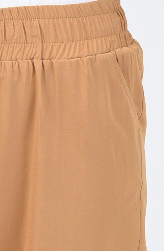 Skinny Elastic Pants 3150-02 Camel 3150-02