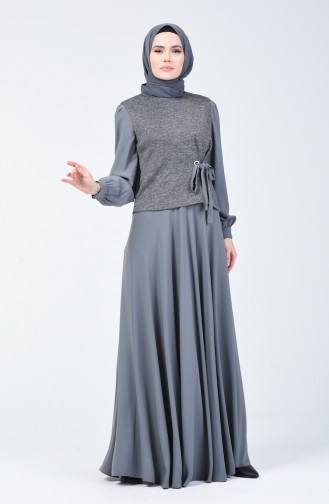 Ensemble Robe à Paillettes 50672-01 Gris Foncé 50672-01