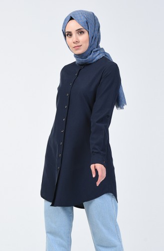 Navy Blue Tuniek 3126-02