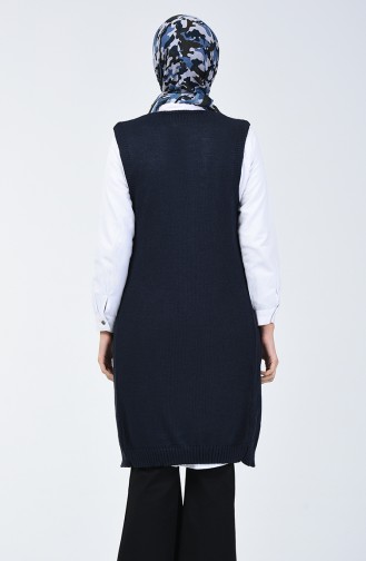 Tricot Vest Navy Blue 2004-01