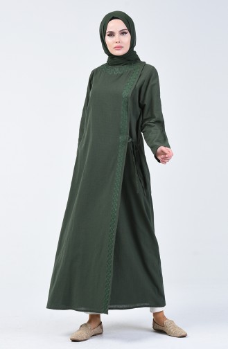 Khaki Abayas 0096-03