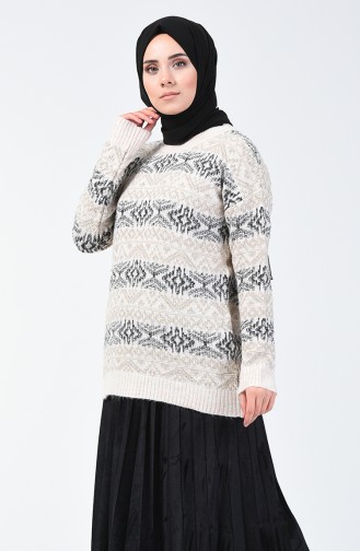 Cream Sweater 5046-01