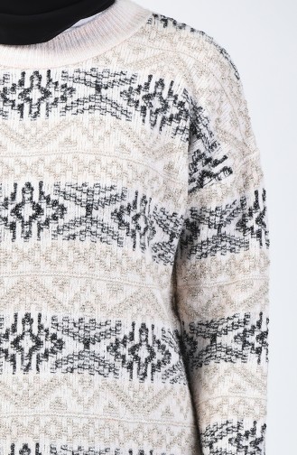Cream Sweater 5046-01