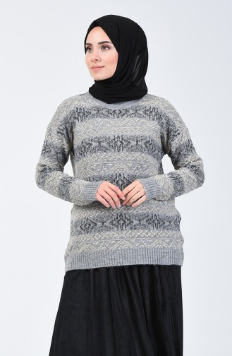 Pull Tricot  5046-02 Gris 5046-02