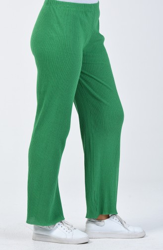 Tricot wide Pants Grass Green 4492-13