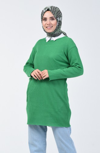 Cepli Tunik 8116-14 Çimen Yeşili