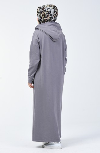 Hooded Sports Dress 0817-01 Gray 0817-01