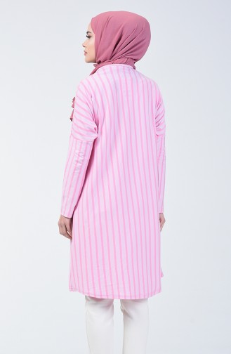 Striped Tunic Pink 7982-02