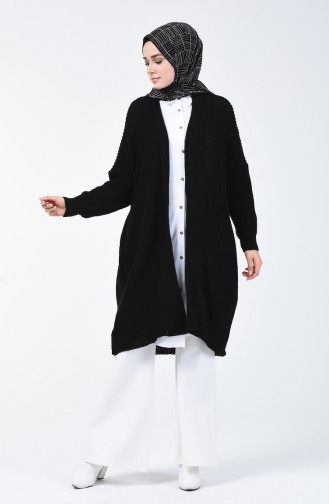 Tricot Cardigan Black 1944-04