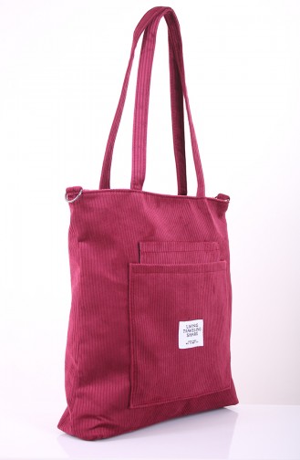 Claret Red Shoulder Bags 14-04