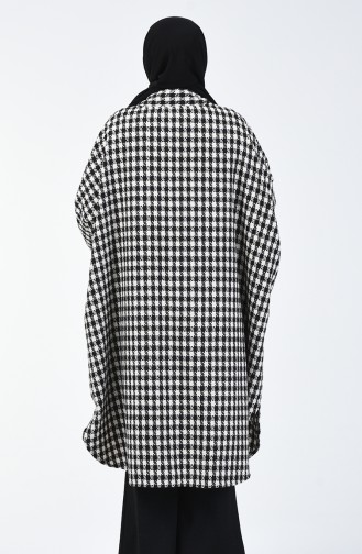 Poncho Hivernal 9001B-01 Noir Blanc 9001B-01