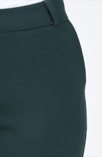 Cep Detaylı Klasik Pantolon 1243PNT-01 Zümrüt Yeşili