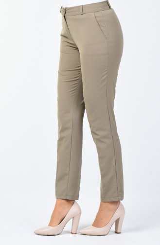 Pantalon Classique 1338PNT-03 Vert Noisette 1338PNT-03