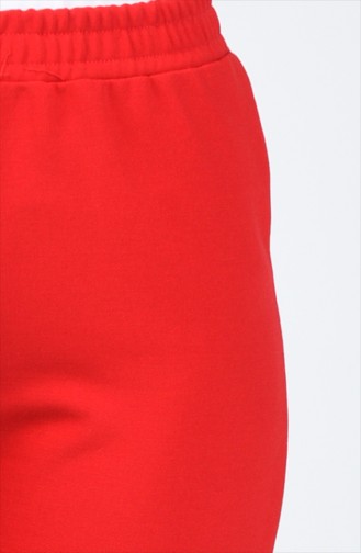 Elastic waist Trousers 1376pnt-02 Red 1376PNT-02
