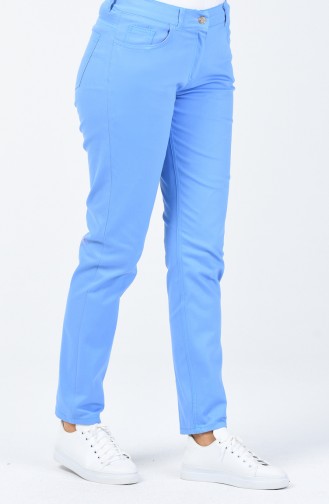 Jeans mit Tasche 0659A-05 Blau 0659A-05