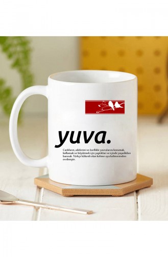 Lügat Kupa Bardak BA01-240 Beyaz