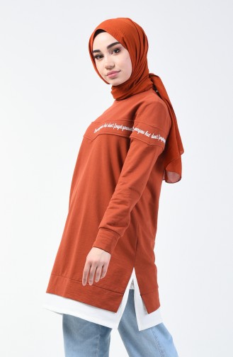 Garnili Sweatshirt 0818-01 Kiremit