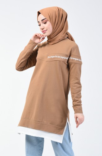 Sweatshirt 0818-02 Café au Lait 0818-02