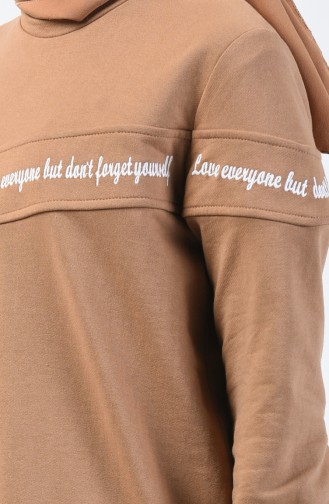 Sweatshirt 0818-02 Café au Lait 0818-02