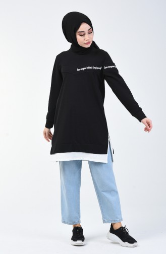 Schwarz Pulli 0818-03