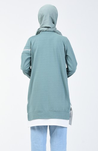Green Almond Sweatshirt 0818-04
