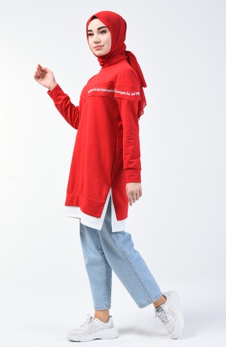 Red Sweatshirt 0818-05
