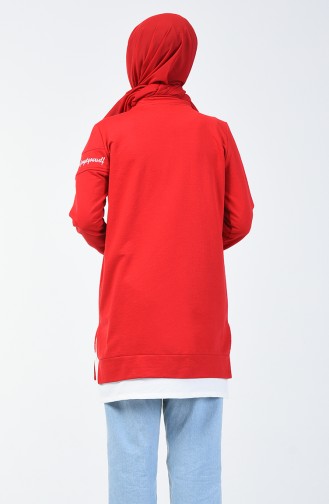 Sweatshirt 0818-05 Rouge 0818-05