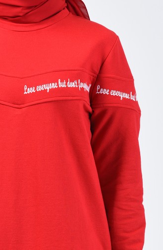 Sweatshirt 0818-05 Rouge 0818-05