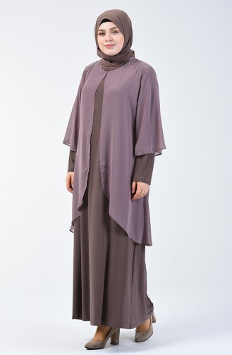 Nerz Hijab Kleider 7802-04