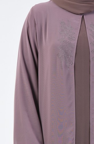 Mink Hijab Dress 7820-02
