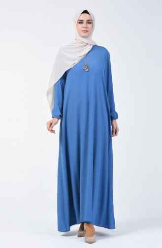 Indigo Hijab Kleider 0023-13