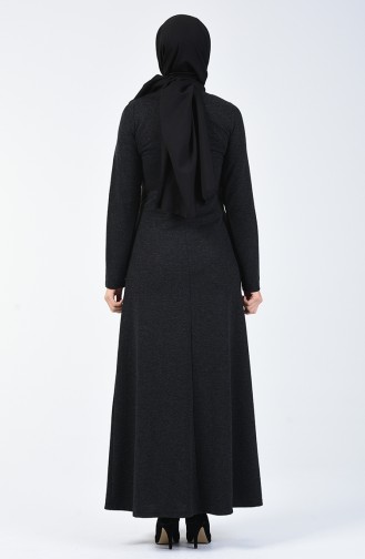 Robe Hijab Noir 0309-04