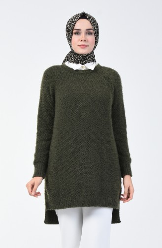 Tricot Tunic Khaki Green 4122-07