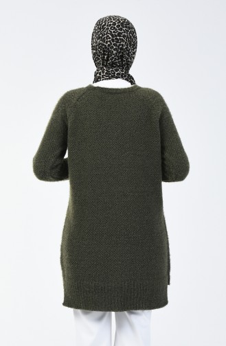 Tricot Tunic Khaki Green 4122-07