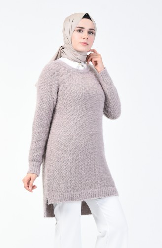 Triko Yumoş Tunik 4122-09 Vizon 4122-09