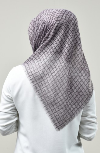 Patterned Scarf Lilac 901589-12
