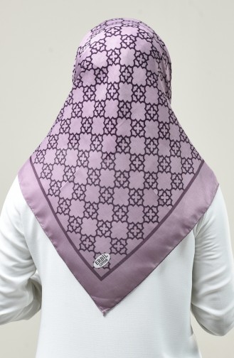 Patterned Seasonal Scarf Lilac 901590-14