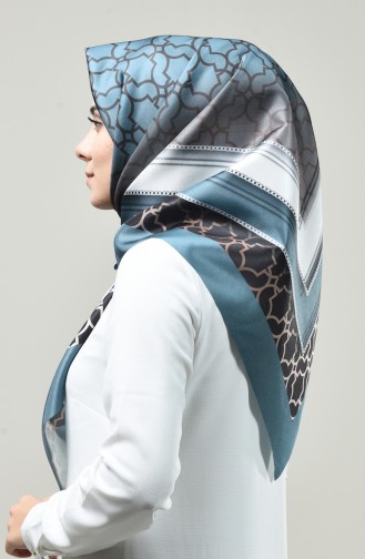 Petrol Blue Scarf 95327-02