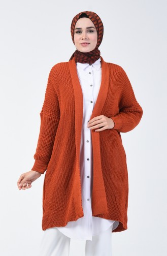 Tricot Cardigan Brick 1944-05