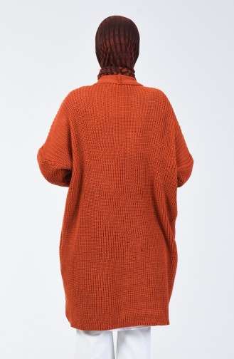 Gilet Tricot 1944-05 Brique 1944-05