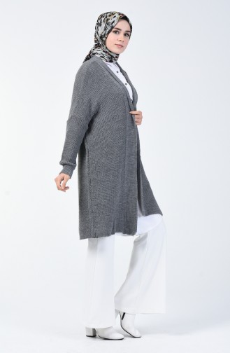 Tricot Cardigan Gray 1944-06