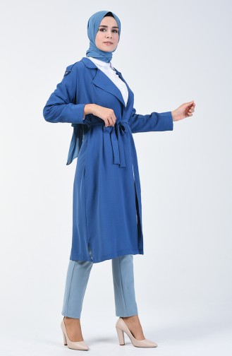 Belted Cape Indigo 0066-02