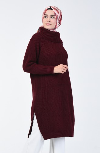 Weinrot Pullover 0551-05